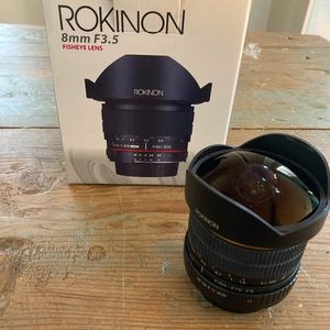 Rokinon 8mm Fisheye Lens